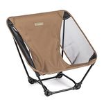 Helinox Ground Chair | Stable, Ultralight, Packable, Portable Chair for Backpacking, Camping, Hiking, Travel, Moto-touring (Coyote Tan)