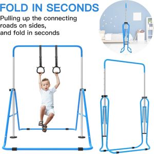 EVERYMILE Adjustable Gymnastics Bar – Height Adjustable Training Equipment