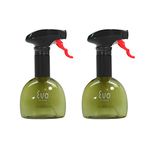 Evo Oil Sprayer 8118GR Bottle, Non-Aerosol for Olive Cooking Oils, 8-Ounce Capacity, Set of 2, Green