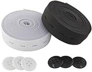 Flat Sewing Band Spool with Buttonh
