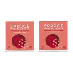 Spruce Natural Water Flavouring With Vitamins – Raspberry & Elderflower – 24 Drinks – No Sugar – Made With Real Fruits – Healthy Modern Squash Cordial