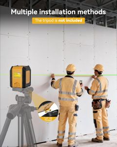 Nikotek Green Laser Level – Self-Leveling Cross Line Tool