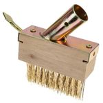 Housoutil Patio Weeding Brush, Weeding Wire Brush, Deck Stain Brush, Deck Crevice Cleaning Tool for Paver, Patio, Walkway and Driveway Crack