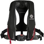 Crewsaver Crewfit 180N ISO Single Automatic Lifejacket 9720BRA - Black/Red