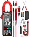 ANENG Clamp Meter Multimeter Tester Auto Ranging TRMS 6000 Counts AC/DC Current Voltage Ohm Volt Amp Meter Meansures NCV Continuity Diode Resistance Capacitance Null/Fire Wire Electrical Tools