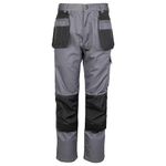 TuffStuff Men's 710 Excel Contrast Work Trousers, Grey, 28R