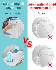 BEAUTURAL Portable Clothes Steamer – Handheld Fabric Garment Iron
