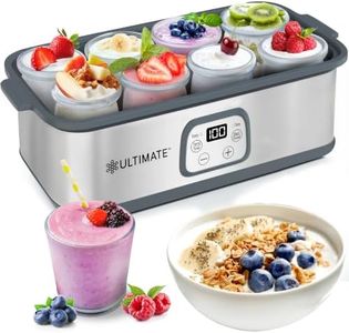 Ultimate Probiotic Yogurt Maker with TruTemp™ Adjustable Temperature & Time Control, Make Trillions of Live Probiotics for Gut Health, ULTIMATE LIFETIME WARRANTY, Wellness Gifts for Men & Women
