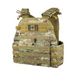 Eagle Sky Tactical Vest, Adjustable Size S-XXL, Tough Nylon, Breathable Liner Airsoft Paintball Tactical Vest For Men (MultiCam)