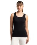 Jockey Women's Slim Fit Tank Top A113_Black_XL