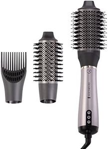 Remington PROluxe You Air Styler (StyleAdapt Technology Learns, Adapts, Personalises, Diamond Ceramic Coating, 3 Attachments, Small & 50mm Brushes, Root Boost, 3 Heat & Speed Settings, 1000W) AS9880