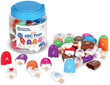 Learning Resources Mini ABC Pops - Educational Toys for Kids Ages 3+, ABC for Toddlers, Montessori Toys for Kids,Back to School