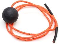 Tiger Tail Tiger Ball 1.7 Foam Roller Ball + 50�”+ Corded Rope – Deep Tissue Massage Ball: Feet, Legs, Neck, Back – Trigger Point Massage Therapy – Relieve Muscle Soreness – Muscle Recovery