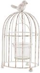 Weddingstar Tealight Holder Vintage Style Birdcage Metal With Suspended Small