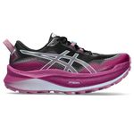 ASICS Women's Trabuco Max 3 Running Shoes, 8.5, Black/Light Blue