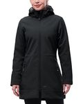 Womens Fleece Lined Rain Jacket