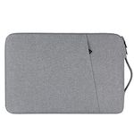 Chelory 13.3 14 Inch Laptop Sleeve for 13 Inch New MacBook Pro MacBook Air 14 Inch New MacBook Pro, 13-14 Inch Notebook Computer Protective Cover Bag iPad Tablet Briefcase Carrying Case, Gray