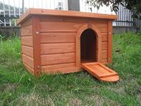 BUNNY BUSINESS Rabbit/Guinea Pig Deluxe Hide House/Run Hutch, 60 × 40 × 40 cm (Red-Deluxe-Hide)