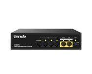 Tenda SG106PC 6-Port Gigabit Lite PoE Switch with 4-Port PoE (Black)