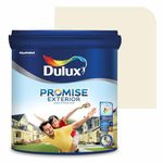 Dulux Promise Exterior Emulsion Paint (4L, Linwood Beach) | Ideal for Exterior Walls | Smooth Finish | Anti-Peel & Anti-Crack | Long-Lasting Colors