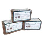 ToMTuR Separator Toilet Litter Coir Brick Coconut Substrate for Compost Toilets (Pack of 3)