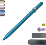 WSD Mechanical Pencil,Drawing Pencils,Sketch Pencils,Magnetic Control Pencil,Pencil Refills Diameter2.0mm, 2B Blue