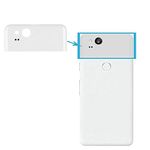 Ekon Back Glass Panel Compatible with Google Pixel 2 with Separate Adhesive Sticker (Upper Part) - Clearly White