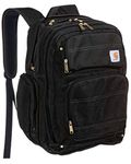 Carhartt Legacy Deluxe Work Backpack with 17-Inch Laptop Compartment, Black