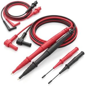 Replacement for Fieldpiece ATLK7 HVAC Silicone Test Lead Kit Clamp Meters