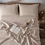 LBR02M 100% Linen Sheet Set Queen S