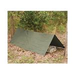 Snugpak Stasha G2 WGTE Tarp Shelter - Compact 100% Waterproof Tarp with Reinforced Attachment Points - Lightweight, Versatile Emergency Camping for Hiking & Adventure Races (Olive)