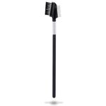 Makeup Eyebrow Brush, Double-Sided Eyelash Comb Brush Stainless Steel Eyebrow Eyelash Shaper Comb for Separating Lashes Eliminating Mascara Clumps and Grooming and Shaping Brows