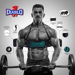 Diablo Muscle Arms Bicep Builder Arm Blaster Arm Machine with Heavy Duty Fitness Padded Strap for Men & Women (Dark Green)