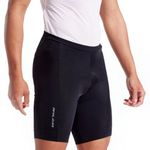 PEARL IZUMI Padded Bike Shorts for Men, 9" Quest Cycling Shorts, Breathable & Moisture-Wicking with Reflective Elements., Black, Large