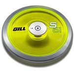 Gill Athletics S6 Spin Disc for Track - 1.6 KG Discus Training Equipment, 60% Rim Weight, 1.6k Track & Field Throwing Equipment, Mens Discus and Womens Discus 1.6kg - 1.6k Discus Track and Field