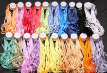 New 7mm size ThreadNanny 20 Spools of 100% Pure Silk Embroidery Ribbons - 7mm x 10 Meters by ThreadNanny