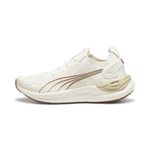 Puma Womens Electrify Nitro™ 3 Knit Wn Warm White-Teak-Putty Running Shoe - 5 UK (37908509)