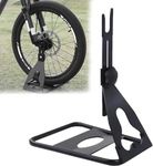 Bicycle Stand, Height Adjustable Parking Stand, Bicycle Repair Stand Made of Steel Iron, Bicycle Bike Holder for 12-29 Inch Shop Stand for Bikes/Road Bikes, Black