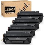 v4ink 4PK Compatible Toner Cartridge Replacement for HP 05A CE505A Toner Cartridge Black Ink for HP P2035 P2035n P2030 P2055 P2055d P2055dn Pro 400 M401n M401dne M401dw M425dn M425dw Printer