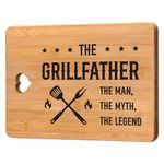 Dad Birthday Gifts, Dad Gifts, Gifts for Dad from Daughter Son, Gifts for Dads Birthday, Birthday Gifts for Dad, Kitchen Gifts for Dad with Touching Words, Cutting Board 28x21.5x1cm.