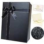 MYGOGOART Large Black Gift Box 11.2