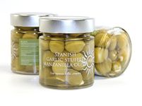 2 x 260g Manzanilla Olives stuffed with Garlic