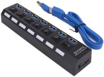 7-Port hub USB Hub 3.0,Portable USB