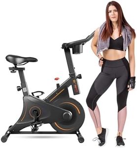 BIONFIT Exercise Bike for Home Gym Fitness | Spin Bike with Adjustable Resistance, Max weight: 100 kg | Exercise Cycle for Weight Loss and Cardio Workouts with 2 Years Warranty & DIY Installation