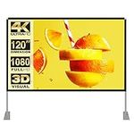 Projector Screen with Stand 120 inc
