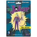 Nj Croce Paper Animated Bendable Comic Book Hanging Keychain Charm The Joker, Multi Color