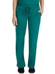 Healing Hands Purple Label Women's Taylor 9095 2 Pocket Drawstring Scrub Pant Scrubs- Hunter- XSP