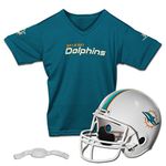 Franklin Sports NFL Miami Dolphins Replica Youth Helmet and Jersey Set