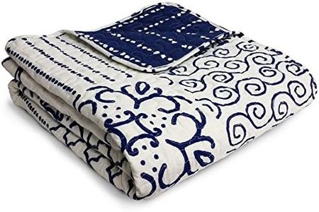 Lush Decor Monique Throw, 50 x 60-inch, Blue