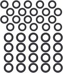 Twinkle Star Pressure Washer O-Rings Kit for 1/4" & 3/8" Quick Connect Couplers - 40 Pack | Power Washer Hose O-Rings Set for Sealing, Replacement, and Maintenance